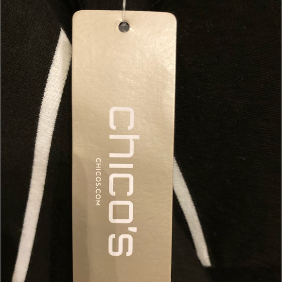 NWT Chico’s Stripe Knit Jacket - Picture 11 of 12